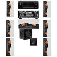 Klipsch R-5502-W II (7)In-Wall Speaker 7.1-SW-310 Denon AVR-X4000