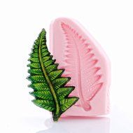Fern Leaf Flexible Silicone Mold, Fondant, Candy, Chocolate, Food Safe, Polymer Clay, Resin Mold, Epoxy and so... N2