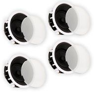 Theater Solutions TSS6A Home Theater Deluxe In Ceiling 6.5&quot; Angled 4 Speaker Set 4TSS6A