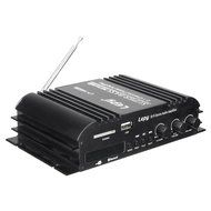Mini Amplifier, ELEGIANT 2 x 40W 2.1-Channel Amplifier Support USB Bluetooth with 12V Power Adapter for Home Car... N5