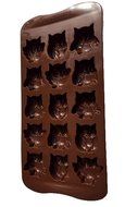 Silikomart Chocolate Candy Molds, 15 Molds, 1-8.5 inch by 4.25 inch Chocolate Molds Silicone - Owl Theme N2