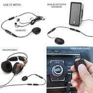 GOgroove BlueGATE RCV Bluetooth Audio Receiver with A2DP and 15-hour Runtime for Stereos , Portable Speakers... N8