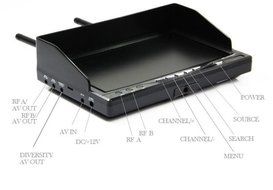 Uphig RX-LCD5802 7" 5.8G Boscam FPV 32CH HD 800*480p Monitor Receiver Built-in Battery (US STOCK) N7