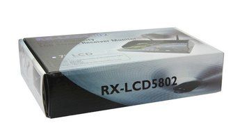 Uphig RX-LCD5802 7" 5.8G Boscam FPV 32CH HD 800*480p Monitor Receiver Built-in Battery (US STOCK) N9