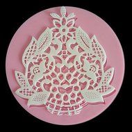 Y&amp;XL&amp;H Lace Fondant Mold Cake Decoration Mold