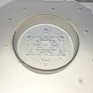 Flexible Resin Mold Sacred Geometry Metatron&#039;s Cube 2&quot; Diameter X 1/2&quot; Deep N2