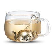 Accmor Tea Infuser - Stainless Steel Loose Leaf Tea Strainer with Chain and Drip Trays - Tea Filters for Rooibos... N6