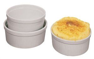 Fox Run 1-Quart Souffle Dish, White