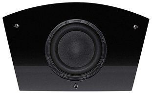 Earthquake Sound Titan Theia Curved Cabinet Center Channel Speaker, Single - Piano Black N3