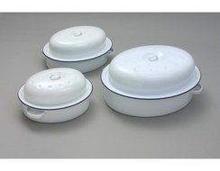 Falcon 60026 Oval Roaster White 26cm