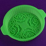 Sher DIY Silicone Flower Cake Mold Chocolate Mold Random Color N2
