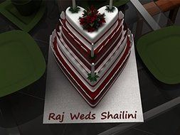 4 Tier Heart Multilayer Wedding Birthday Anniversary Baking Cake Tins Cake Pans 6&quot; 8&quot; 10&quot; 12&quot; - EUROTINS N4