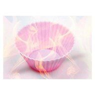 Sher 5PCS Bakeware Silicone Round Baking Molds Muffin Cup Color Random N3