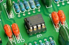 Electronics-Salon Stereo MM Phono RIAA Preamplifier Module Board, OPA2134 N4