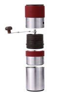 SOULCOOK 8.07" Manual Coffee Grinder Portable All-in-one Coffee Maker with Hand Lever Foldable Made of Thick #304... N8