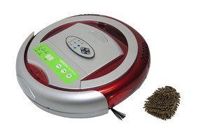 Cleanmate QQ-2 Basic Infinuvo Robotic Vacuum Cleaner, Battery (Complete Set) w/ Bonus: Premium Microfiber Cleaner...