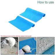 Texay(TM) 38.528.5cm Blue Silicone Fondant Cakes Beautiful Pattern Decorating Baking Mold DIY Cake Decoration... N3