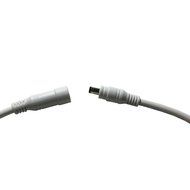 Hanvex HDX20W 20ft 18AWG 2.1mm x 5.5mm DC Plug Extension Cable for Power Adapter, White, Heavy Duty N6