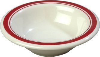 Carlisle Durus Rimmed Nappie Malamine Bowls N65