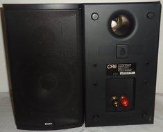 Boston Acoustics CR6 2 Way 2 Driver Max 100 Watt Bookshelf Speakers N2