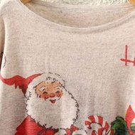 Knit Sweater,Morecome Womens Christmas Batwing Long Sleeve Loose Knitwear Tops (D)