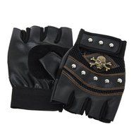 GU Angqi Fingerless Training Body Building Gym Weight Lifting Sport Mesh Gloves