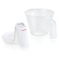 Leifheit Soehnle Baking Star Digital Kitchen Scale l Measuring Cup, Mixing Bowl, and Scale All in One N3