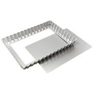 Fat Daddio's Anodized Aluminum Square/Rectangle, 11.25 Inches by 8.125 Inches by 1 Inch