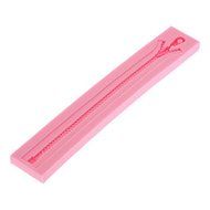 Y&amp;XL&amp;H Zipper Series 3D Liquid Silicone Double Sugar Mold Shape