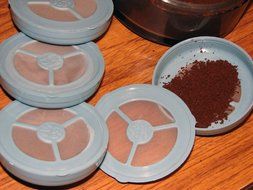 Ecopad 8-Pack The Permanent Refillable Coffee Filter for the Classic Senseo models HD7810-HD7819 - Create your...