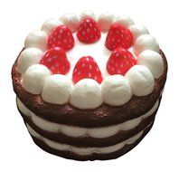 Squishy &amp; Slow Rise SCENTED Eric Next Series JUMBO Strawberry Cake &amp; Bonus Random Jenna Lyn Squishy! (Chocolate... N2