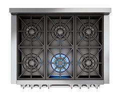 Fulgor Milano F6PGR366S1 Sofia 36" Full Gas Professional Range, Stainless Steel