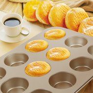 Yilove Non Stick 12 Cup Muffin Cupcake Pan (Black) N3