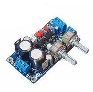 NE5532 Subwoofer Preamp Board Subwoofer Low Pass Filter Plates Finished Product(Double AC12 - 15V ) N2