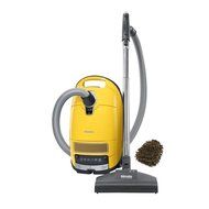 Miele C3 Calima Canister Complete HEPA Parquet Vaccum Cleaner, Canary Yellow (Complete Set) w/ Bonus: Premium...