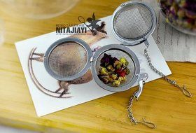 Autohome Tea Infuser Stainless Steel Strainer &amp; Steeper 2 Pack - Heart-shaped Chain N22