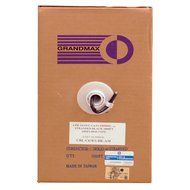 Grandmax CAT6 550MHz Shielded Solid Bulk Cable, 1000ft, STP Pull Box, CMR Rated, 100% Pure Copper, Multiple Colors...