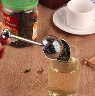Autohome Tea Infuser Stainless Steel Strainer &amp; Steeper 2 Pack - Heart-shaped Chain N25