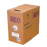 Grandmax CAT6 550MHz Shielded Solid Bulk Cable, 1000ft, STP Pull Box, CMR Rated, 100% Pure Copper, Multiple Colors... N3
