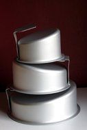 Round Topsy Turvy Cake Pans Set of 3