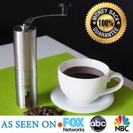 Warmly Homy Stainless Steel Manual Coffee Grinder with EBook N3