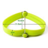 Home.lolo Heart Shape Silicone Egg Cake Ring Mould Frying Pancake Omelette Mold SCO03-01