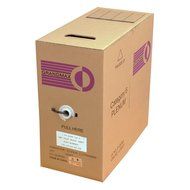 Grandmax CAT6 550MHz Shielded Solid Bulk Cable, 1000ft, STP Pull Box, CMR Rated, 100% Pure Copper, Multiple Colors... N7