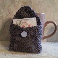 Grey Tea Bag Holder N4