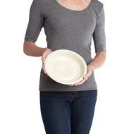 Wade Oval Pie Dish, 12-Inch