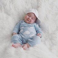 Clothes Set ,BeautyVan Kid Baby Boys Girls Cute Cloud Print Long Sleeve Jumpsuit Romper Clothes Outfit (6M, Blue) N5