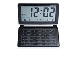 Erasky Calendar Alarm Clock LCD Display Date Time Temperature Travel Desk Alarm Clock Timer Thermometer Snooze... N5