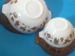 Vintage Americana Pyrex Cinderella Mixing Bowl Set N3