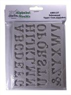 Zebrawood Decorative Font - Silicone Icing Moulds for Cake and Cupcake Decoration N2