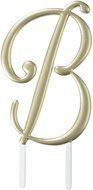 Lillian Rose Monogram Letter, Letter B, 5-Inch, Gold